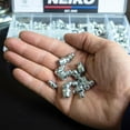 thumbnail image 7 of NEIKO 50467A Grease Fitting Assortment, 135 Piece, Metric, Straight & Angled Zerk Grease Fittings Kit, Zinc Plated A3 Steel, Angled Grease Guns, Mechanical Component Lubrication, M6-1, M8-1 & M10-1.5, 7 of 7
