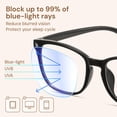 thumbnail image 3 of Gafas Blue Light Gaoye Stylish para mujer, paquete de 3, 3 of 7