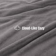 thumbnail image 2 of YAKEE Electric Heated Blanket 72"x84" Full Size - Soft Warm Coral Fleece, 4 Heat Levels, 10 Hours Auto-off, Machine Washable with Overheat Protection, Gray, 2 of 7