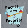 thumbnail image 3 of Dr. Seuss - Recess Is My Favorite Thing - Toddler And Youth Short Sleeve Graphic T-Shirt, 3 of 6