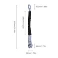 thumbnail image 5 of Cuerda Cinta para Remolque Coche Gancho en Forma U 38000 Libras Correa SUV ATV (gris), 5 of 5