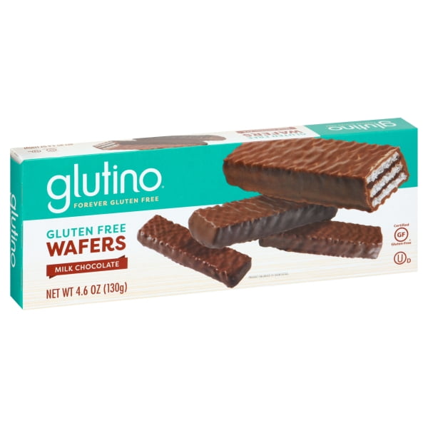 Glutino GlutenFree Milk Chocolate Wafers 4.6 oz. Box