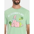 thumbnail image 4 of SpongeBob SquarePants, Men's & Big Men's St. Patrick's Day Graphic Tee, Sizes XS-3XL, 4 of 5
