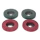 thumbnail image 2 of 4pcs 100mm Nylon Fiber Venetian Disc Buffing Wheels, 4" Professional Polishing Pads, Resilient Grinding For Metal And Wood, 2 of 5