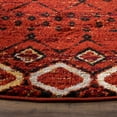 thumbnail image 5 of Safavieh Amsterdam Gladwin Geometric Area Rug, Terracotta/Multi, 3' x 3' Round, 5 of 7