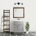 thumbnail image 4 of Design House Brookings 24" x 18" Ready to Assemble Solid Wood 2-Door Bath Vanity Cabinet, Sherwin Williams® Gray, 4 of 21