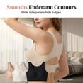 thumbnail image 6 of Wireless Bras for Women Comfort Bras T-shirt Bras for Ladies Older Womens Bras Push up Bra Full Coverage Bralettes Lifting Bra Seamless Bra Everyday Bras,Black,L, 6 of 7