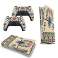 thumbnail image 5 of Egyptian Scarab Print PS5/PS5 Pro/PS5 Slim Digital Disc Skin Sticker For Console And Controller Skins, 5 of 7