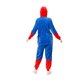 thumbnail image 4 of Pijama navideño de superhéroe para parejas, unisex, de una pieza, de franela, con capucha y manga larga, con cremallera, para familias, parejas, mujeres y hombres., 4 of 5