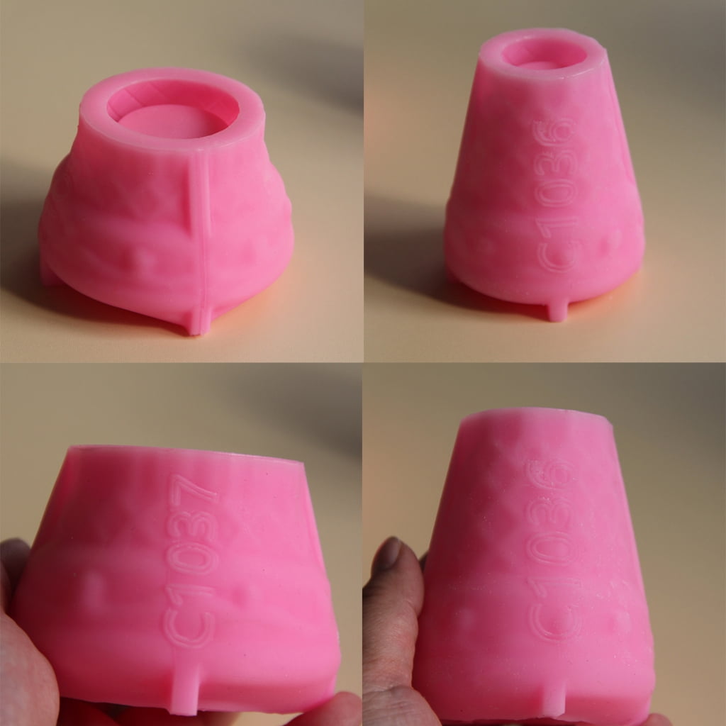 Zeiwohndc Creative Silicone Mold for DIY Cow Shaped Planter Candle Holder Epoxy Mould