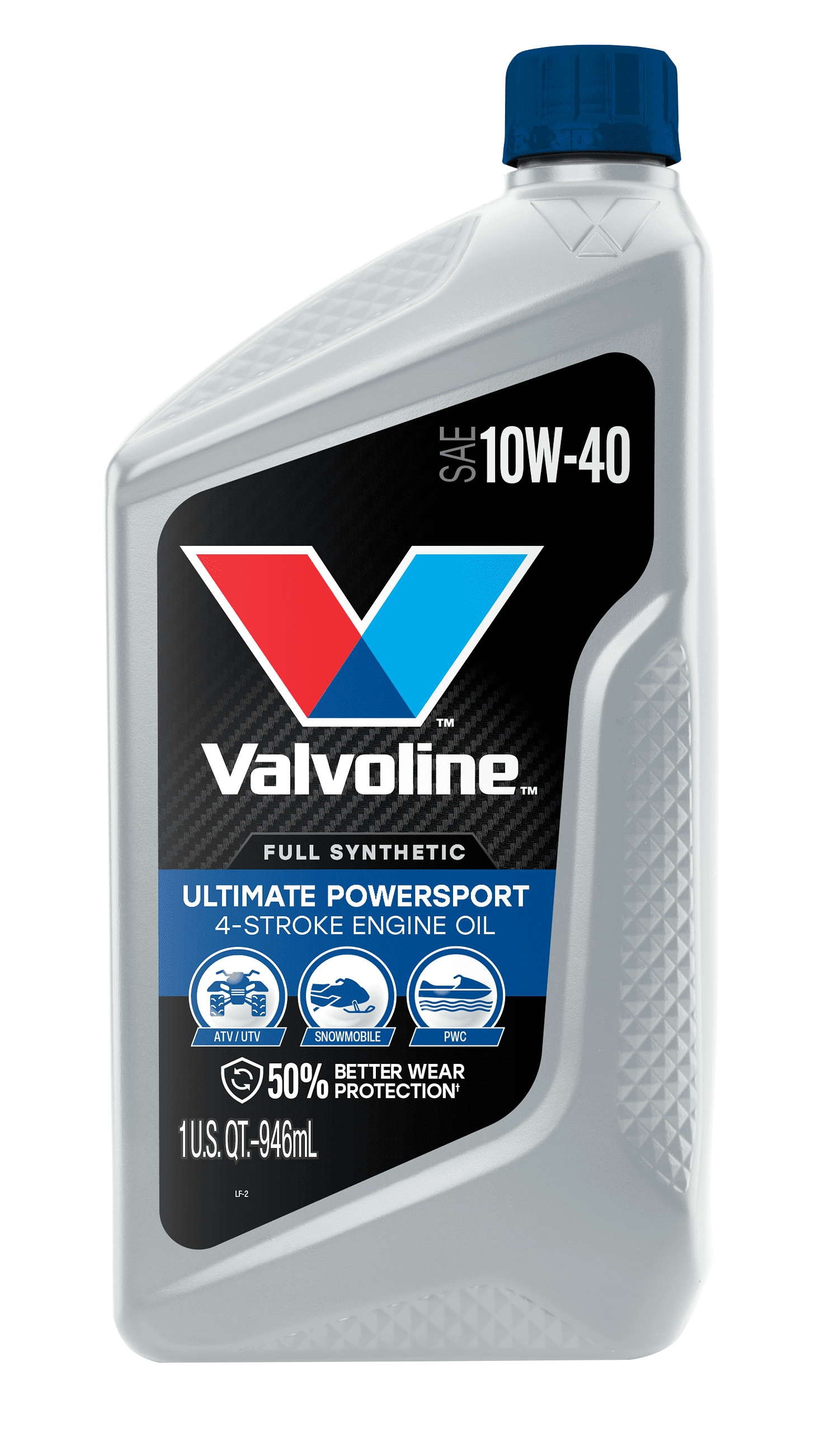 (2 pack) Valvoline PowerSport 10W40 Qt