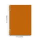 thumbnail image 3 of - Cuaderno encuadernado A4 Hojas en blanco desmontables reforzadas con polipropileno • Papel grueso plegable 360° • Clips silenciosos • Diario de trabajo flexible de estudio, 3 of 6