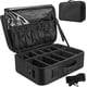 thumbnail image 1 of Bolsa Grande de Maquillaje Profesional(40*29*14CM),Separadores Ajustables,Bolsas de Cosméticos,Organizador de Maquillaje,Estuche de Maquillaje,Organizador de Cosméticos,con Correa de Hombro,Asa, 1 of 9