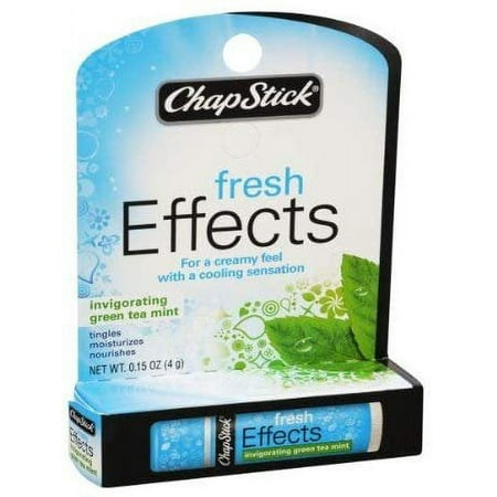 ChapStick Fresh Effects Green Tea Mint Lip Balm, 0.15 Oz.