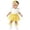 Yellow, variant on Girls One-Piece Romper Dress Outfits Short Sleeve Plaid Ribbed Bodysuits Headbands Set Summer Baby Girl Clothes Set Size 9-12 Months