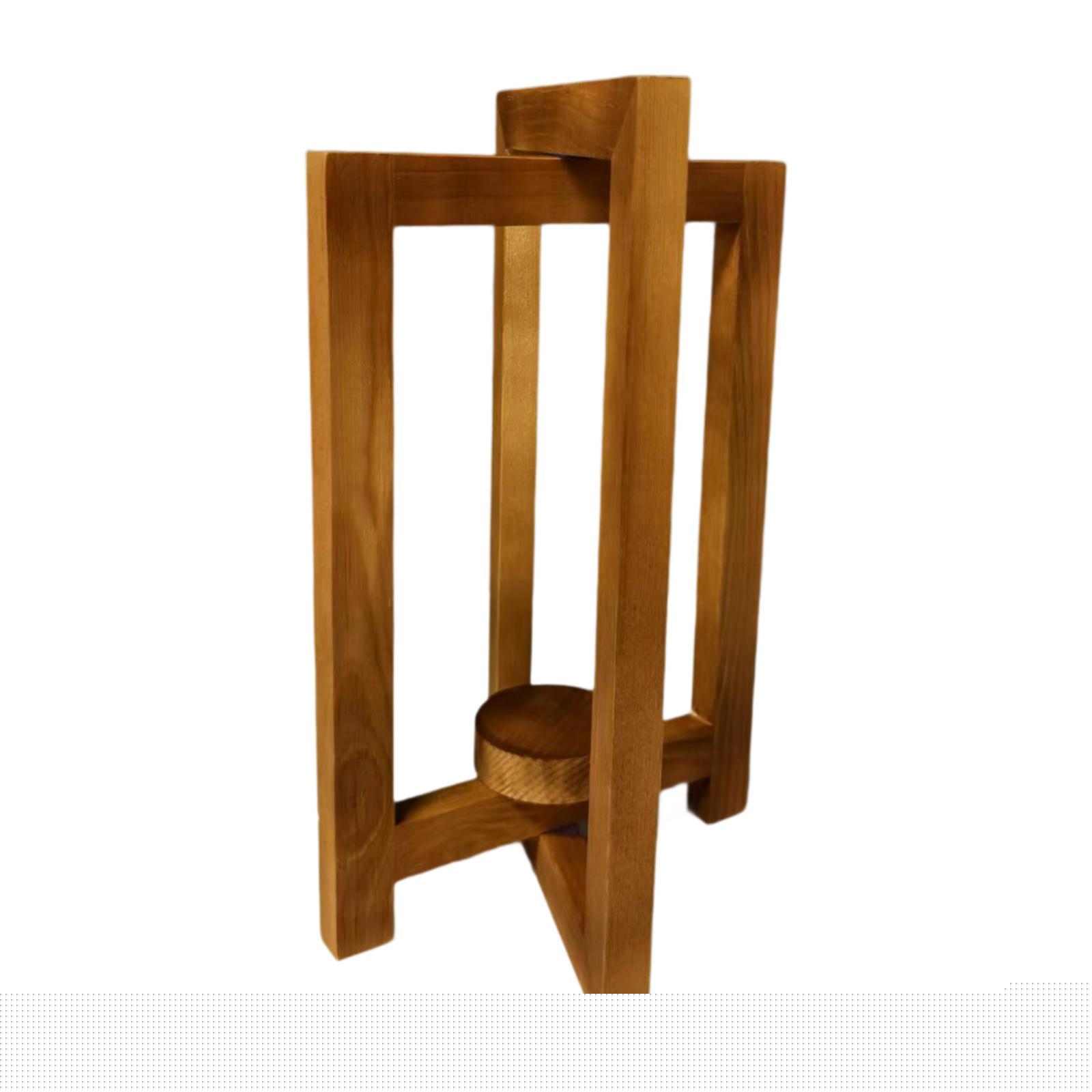 thumbnail image 3 of Portavelas,Soportes integrados para centros de mesa de farolillos de boda,Centros de mesa para bodas: faroles de madera para velas,Farol decorativo de estilo rústico para bodas,Faroles 1 pieza, 3 of 9