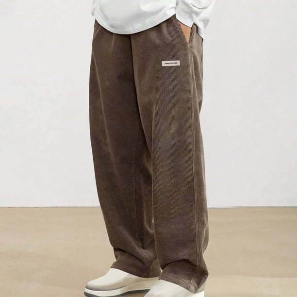 Pantalones largos para hombre, moda de primavera e invierno, pantalones deportivos casuales, pantalones para hombre