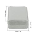 thumbnail image 2 of Uxcell Velvet Necklace Box Single Slot Vintage Jewelry Holder for Wedding Style 2, Gray, 2 of 5