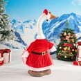 thumbnail image 6 of 4 Pcs Christmas Decor Gooses Porch Clothes Pet Costume Christmas Set Gooses Standing Outfits For Holiday Decor Office Decor, 6 of 9