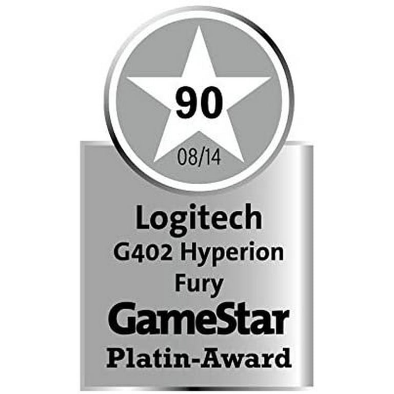 Logitech G402 Optical Gaming Mouse Hyperion Fury USB, Black, 910-004067