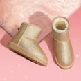 thumbnail image 4 of Dream Pairs Girls & Boys Winter Boots Ankle Faux Fur Lined Fuzzy Classic Snow Shoes (Toddler/Little/Big Kid), 4 of 6