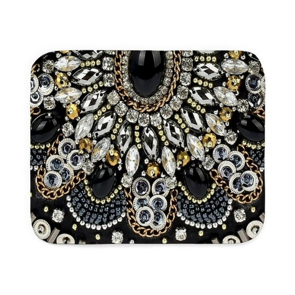 CafePress - Rhinestone Art Deco Gatsby Sherpa Fleece Throw Bla - Sherpa Fleece Throw Blanket 60" x 50"