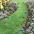 thumbnail image 5 of Mariposas de Colores, Decoración Exterior. Plantas de Jardín Césped Maceta Decoración de Mariposas, 5 of 5