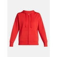 thumbnail image 5 of Time and Tru Women's and Women’s Plus Zip Front Fleece Hoodie Jacket, Sizes XS-4X, 5 of 5