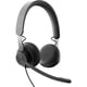 thumbnail image 1 of Logitech Audífonos Zone Wired con Certificación Microsoft Teams, Alámbrico, 1.9 Metros, USB, Negro Logitech 981-000871, 1 of 2