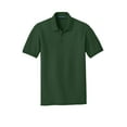 thumbnail image 5 of Port Authority Tall Core Classic Pique Polo-4XLT (Deep Forest Green), 5 of 6