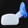 thumbnail image 3 of Botella de orina portátil Botella de orina 1000ml para hombres Mujeres Viajes y campamentos Blanco y azul Blanco Azul, Blanco Azul, 3 of 5
