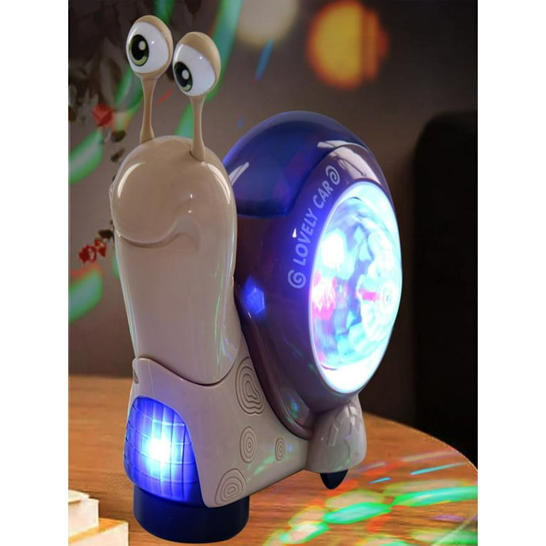 Luminous Snail Toy,2025 Upgraded Snail Toy,Crawling Snail Toy With