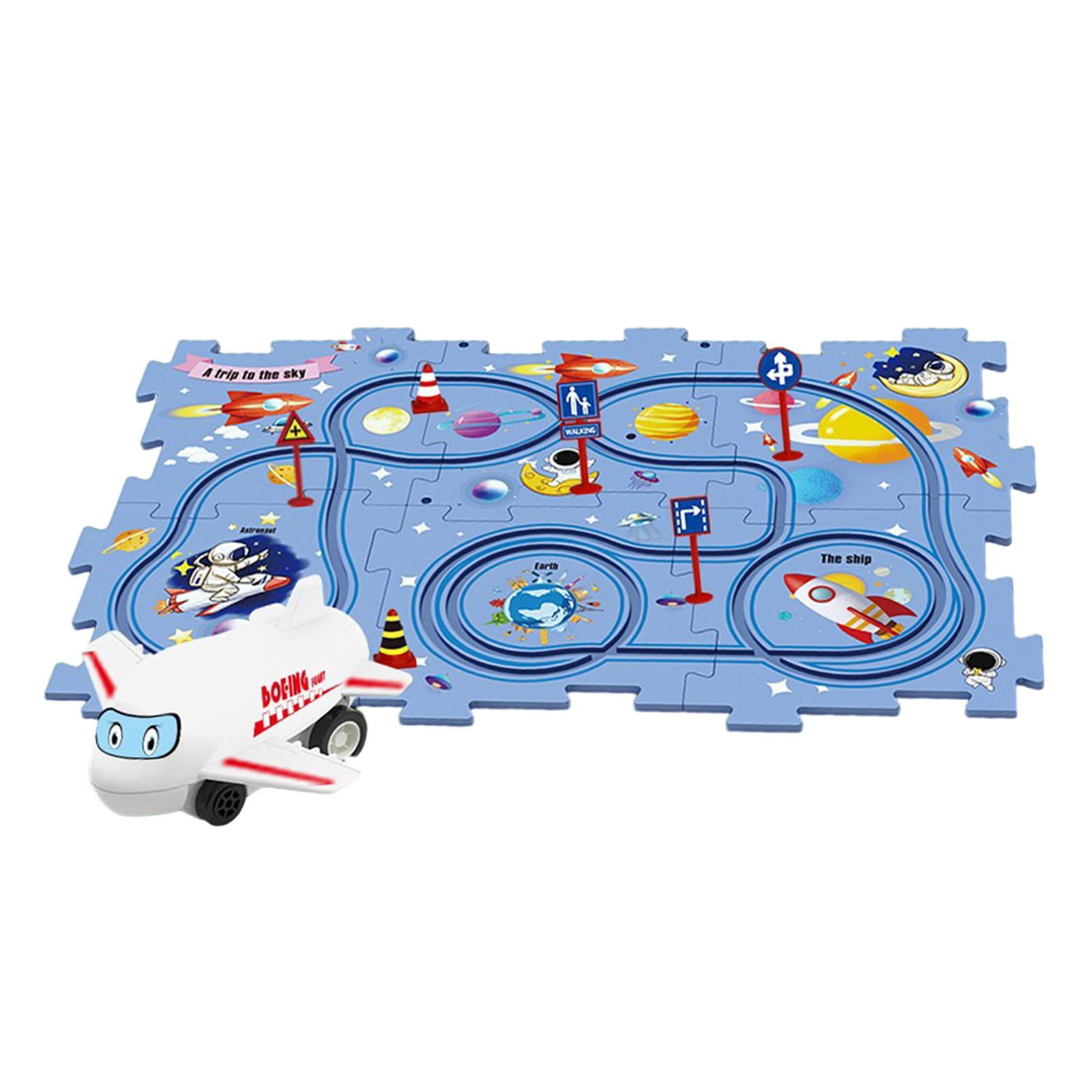 Juguetes de construcción de automóviles para niños, rompecabezas