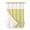 Yellow, Cream, White, variant on No Hook Shower Curtain and Liner Set, Green Striped Washable Fabric Shower Curtains for Bathroom, Bathtub, Farmhouse Stripes Modern Vintage Waterproof Bathroom Curtains 48W x 72H