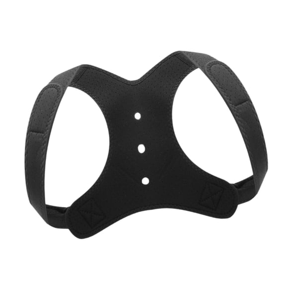 Correa de soporte para espalda, banda elástica ajustable para mujeres y hombres, soporte de postura para hombros debajo de ropa. M