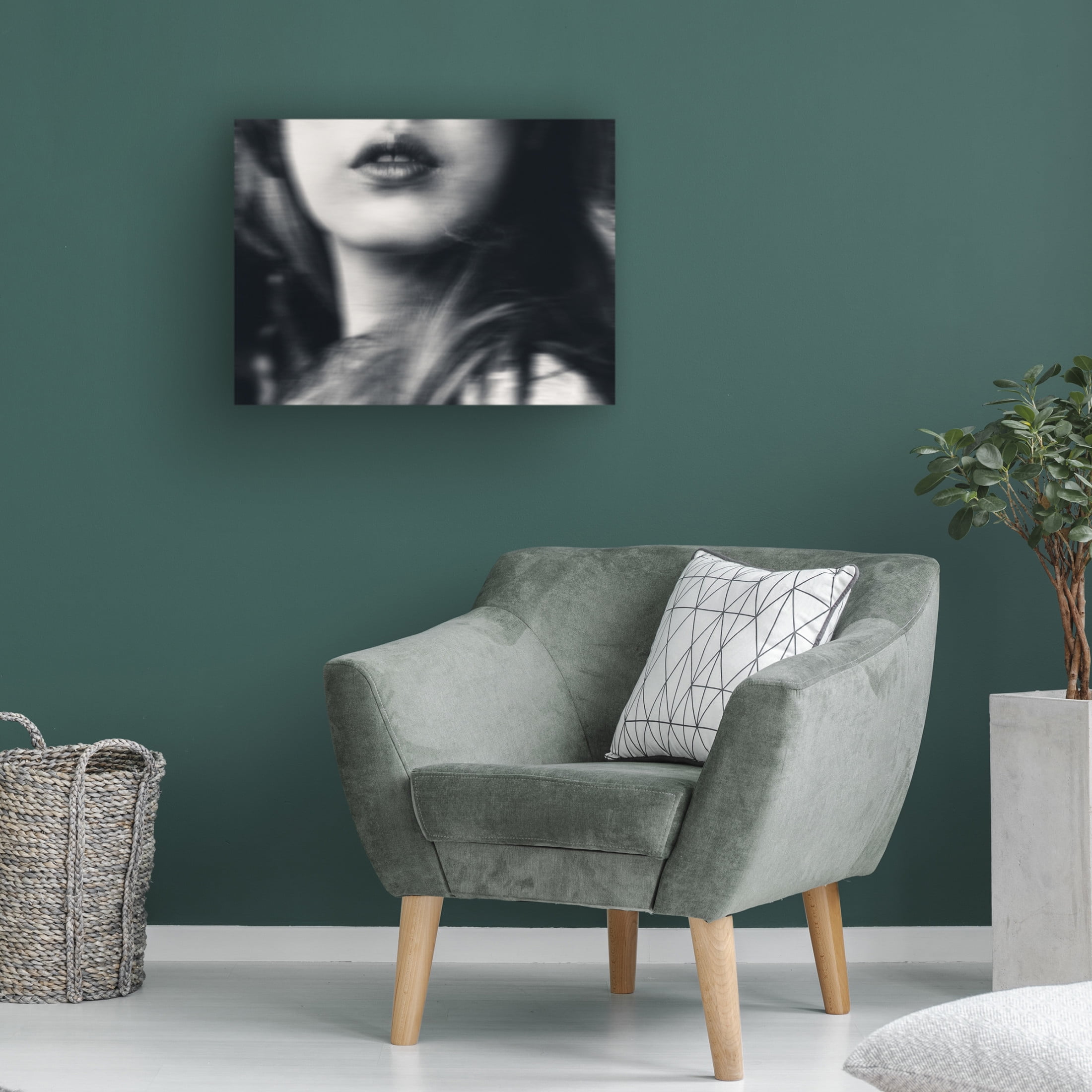 Trademark Fine Art Kahar Lagaa Your Lips Making Everything Strange Canvas Wall Art