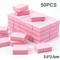 thumbnail image 2 of Nail Buffer Mini Block File 180/100 Grit Sandwich Púrpura Lavable Nail Art Tool para el cuidado de las uñas Rosa, 2 of 5