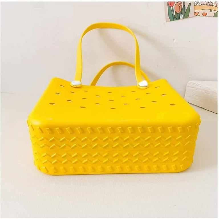  Rubber Tote Bag Beach Bag, Waterproof Travel Bag Outdoor  Fashion Portable l Handbag For Beach Boat Pool : Clothing, Shoes & Jewelry