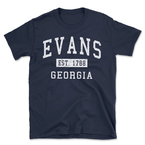 Evans Georgia Classic Established Men's Cotton T-Shirt