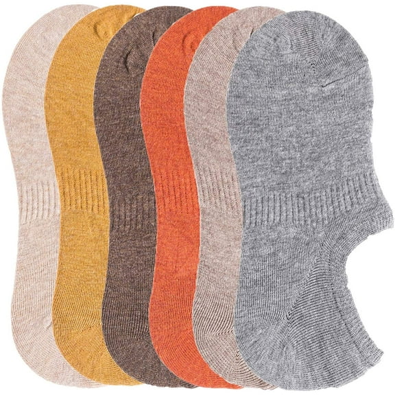 Lian LifeStyle Big Girls Women's 6 Pairs Socks Size 6 to 9 6P6C-2