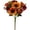 Orange, variant on Artificial Fall Flowers Bouquet for Decoration, Sunflower Peony Chrysanthemum Mixed, Fall Fake Silk Flower Arrangements Faux for Home Indoor Office Wedding Bride Bouquets Fall,1pc,5.9x12.59"