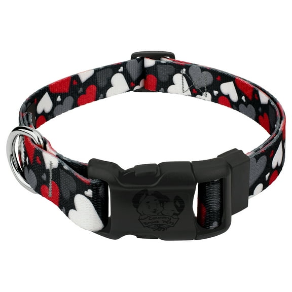 Country Brook Petz® Be Mine Everyday Dog Collar Made in the U.S.A., Extra Small