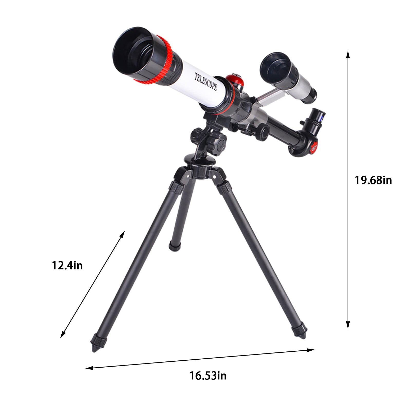 Telescope for Kids, Telescope for Adults Astronomy Gifts, Premium Refractor Telescope for Astronomical Exploration with Fully Coated Glass Optics,Portable Telescope for See Moon