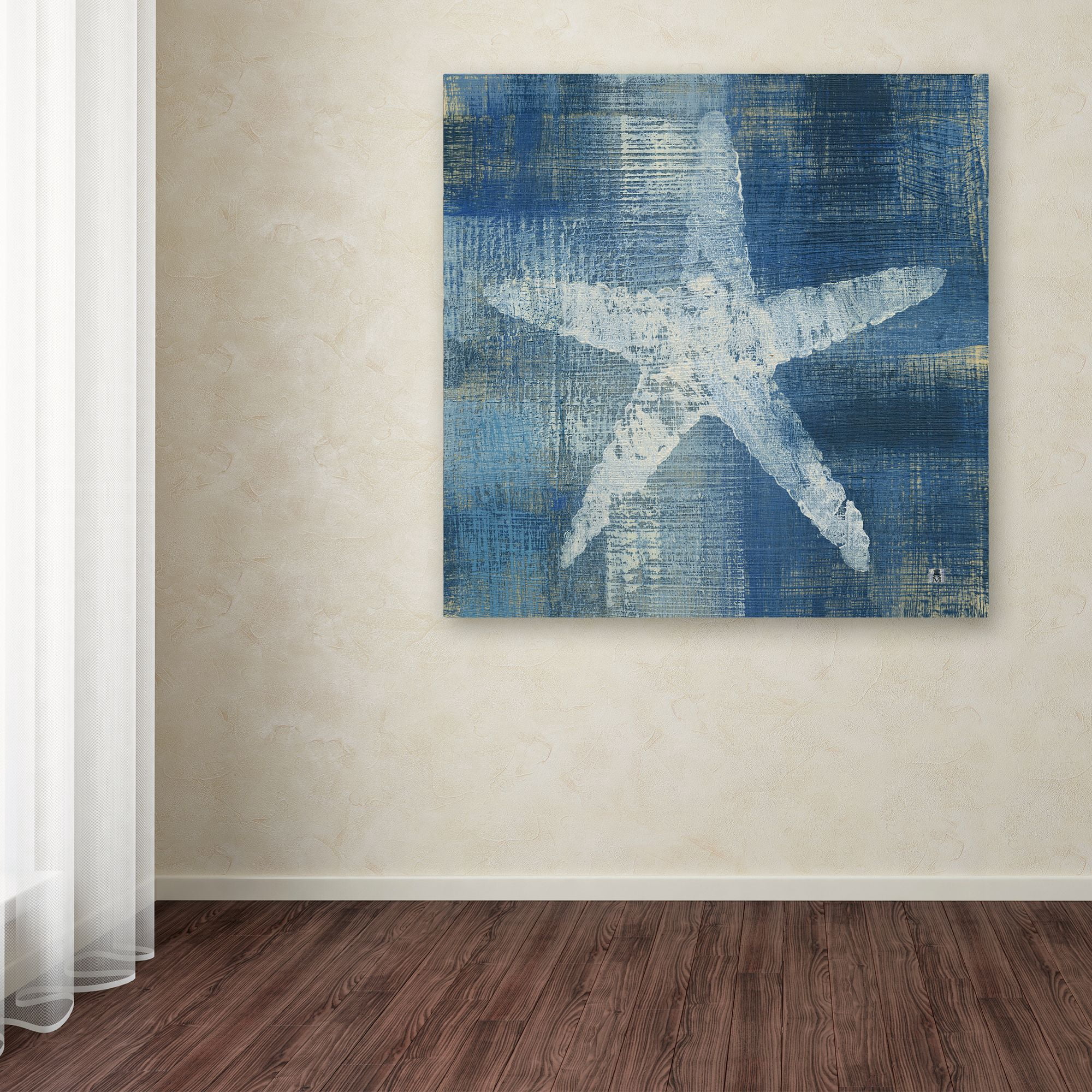 Trademark Fine Art 'Batik Seas II' Canvas Art by Studio Mousseau