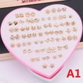 thumbnail image 2 of Stud Earrings Set, 36-Pairs, 2 of 7