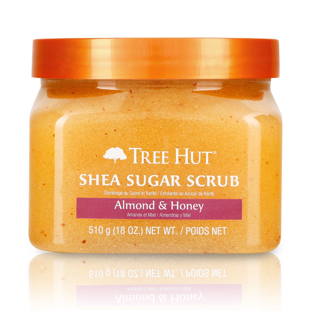 Tree Hut Shea Sugar Scrub Almond & Honey, 18 oz