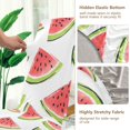 thumbnail image 5 of Yayeee 2 Pack Dining Chair Covers Stretch Parson Chairs Slipcovers Seat Protector, Cartoon Watermelon, 5 of 6