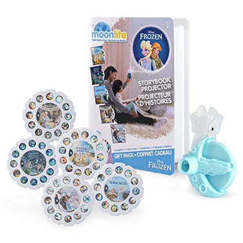 Moonlite, Frozen Gift Pack with Storybook Projector for Smartphones & 5 Story Reels