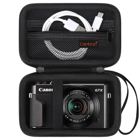 Funda de transporte Canboc para Canon PowerShot G7 X Mark II/III/G5 X