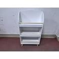 thumbnail image 3 of Kids Bookshelf, 3-Tier Bookcase, Book Organizer, toy Storage Cabinet Organizer, White, 3 of 22